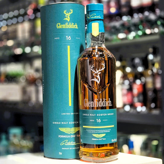 Glenfiddich x Aston Martin Formula One 16 Year Old Single Malt Scotch Whisky