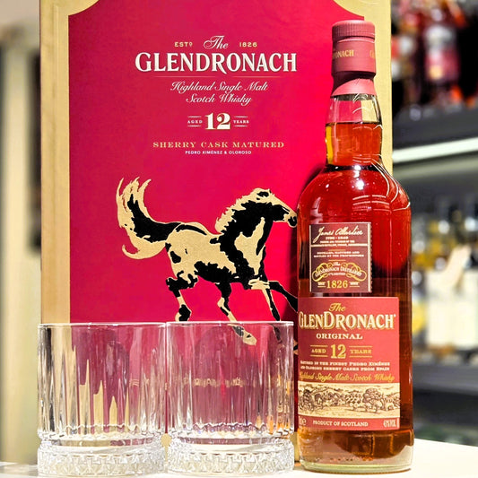 GlenDronach 12 Year Old Single Malt Scotch Whisky (Gift Box)