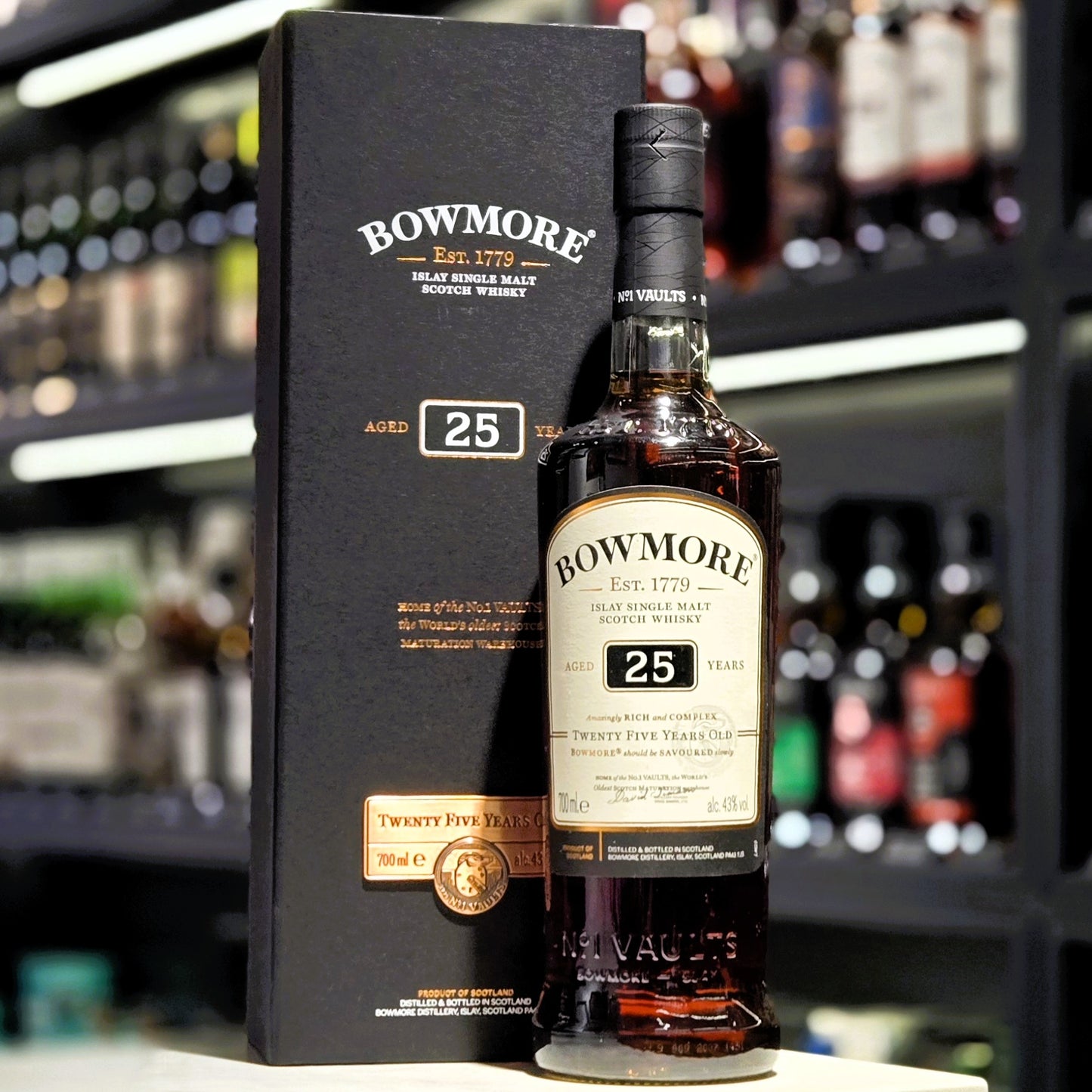 Bowmore 25 Year Old Single Malt Scotch Whisky