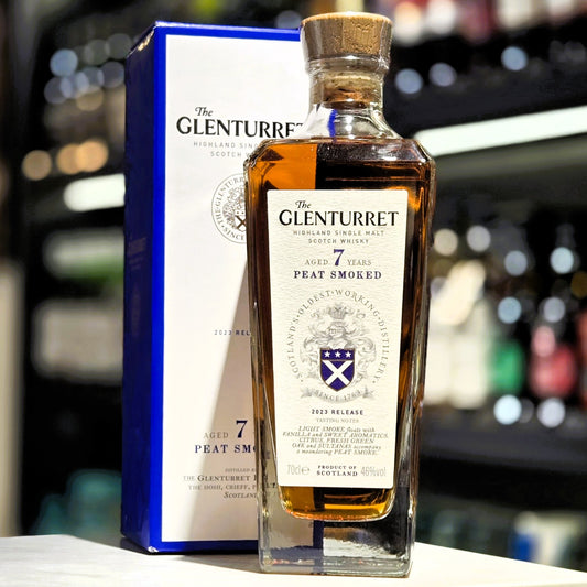 Glenturret 7 Year Old Peat Smoked (2023 Release) Single Malt Scotch Whisky