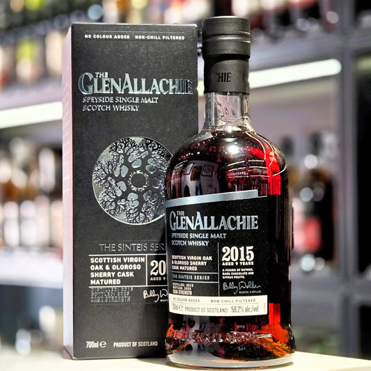 GlenAllachie Sinteis Series Part II 2015 Virgin Oak & Oloroso Sherry Cask Matured Single Malt Scotch Whisky