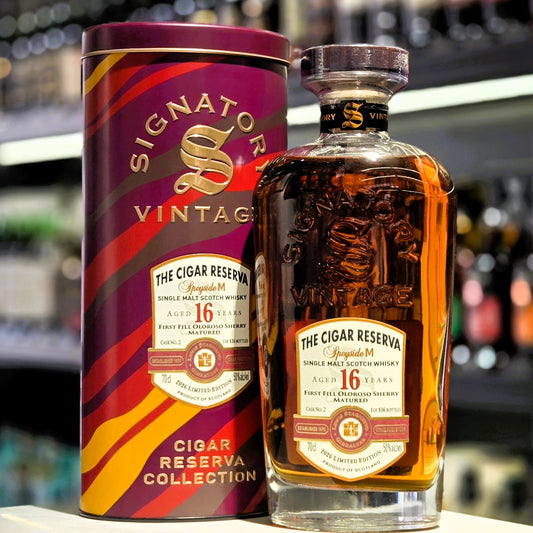 Signatory Vintage The Cigar Reserve Collection Speyside M Single Malt Scotch Whisky
