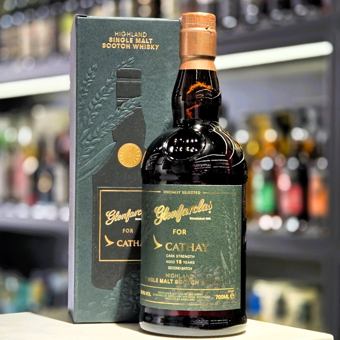 Glenfarclas x Cathay 15 Year Old Cask Strength Single (Batch 2)Malt Scotch Whisky