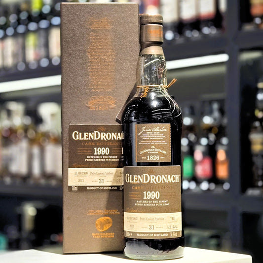 GlenDronach 31 Year Old 1990-2021 PX Puncheon (Cask #7423) Single Malt Scotch Whisky
