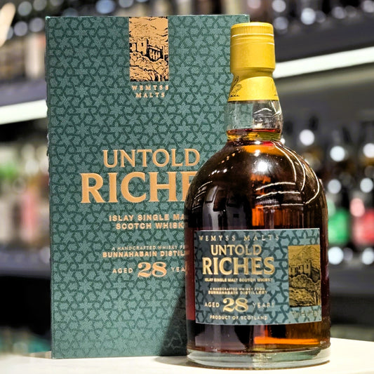 Wemyss Malts Untold Riches Bunnahabhain 28 Year Old Single Malt Scotch Whisky