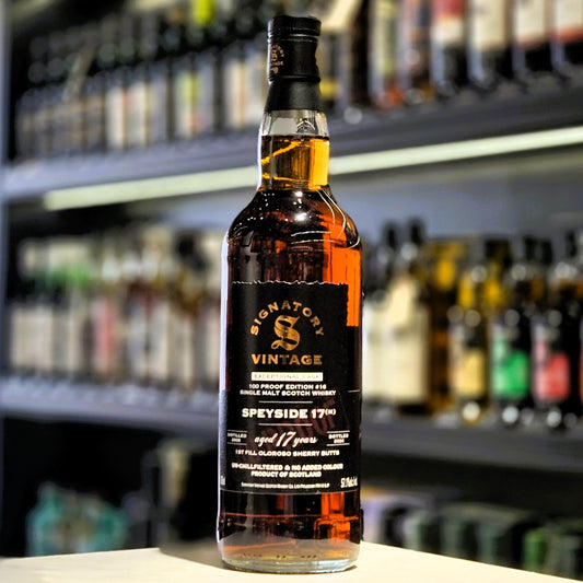 Signatory Vintage Speyside M 17 Year Old Single Malt Scotch Whisky