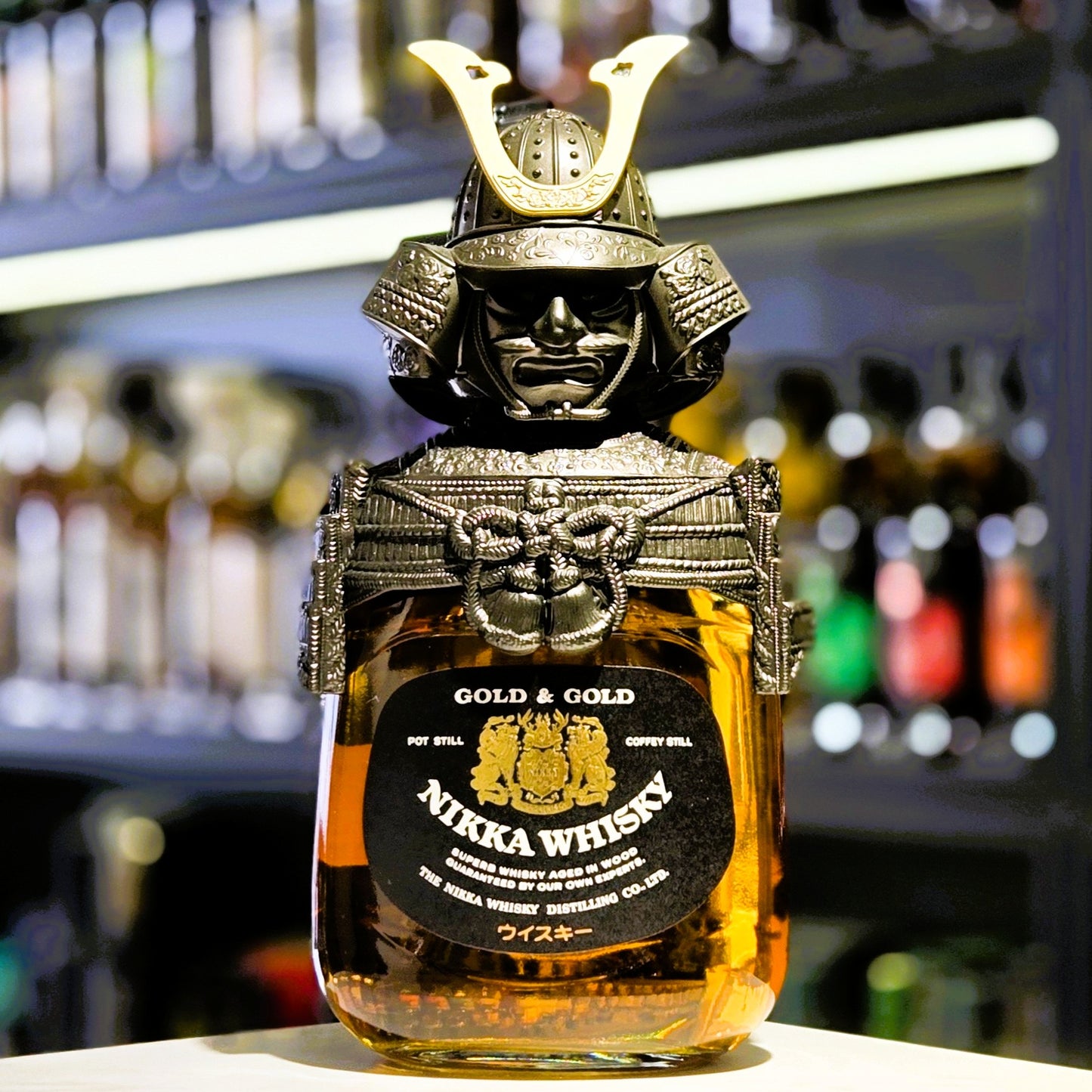 Nikka Gold & Gold Samurai Edition Japanese Whisky (Without Box)