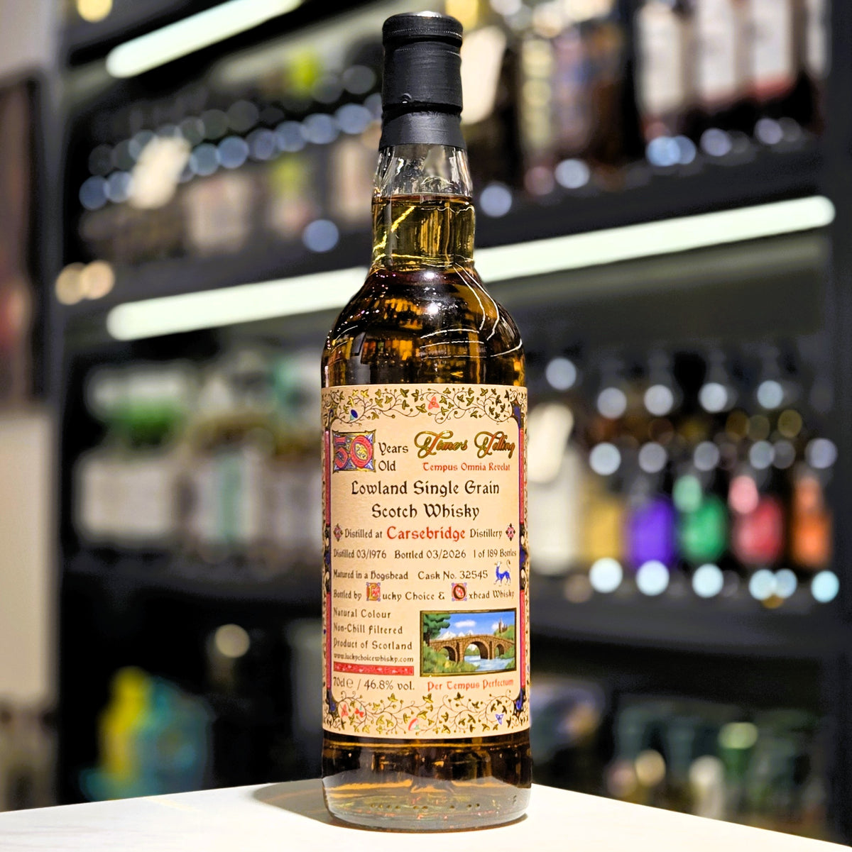 Lucky Choice Carsebridge 50 Year Old Lowland Single Grain Scotch Whisky