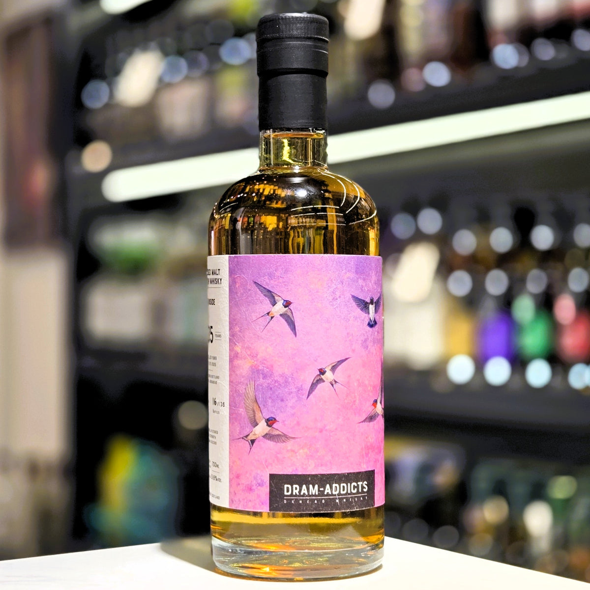 Oxhead Whisky & Lucky Choice Burnside 35 Year Old (1989-2025) Blended Malt Scotch Whisky