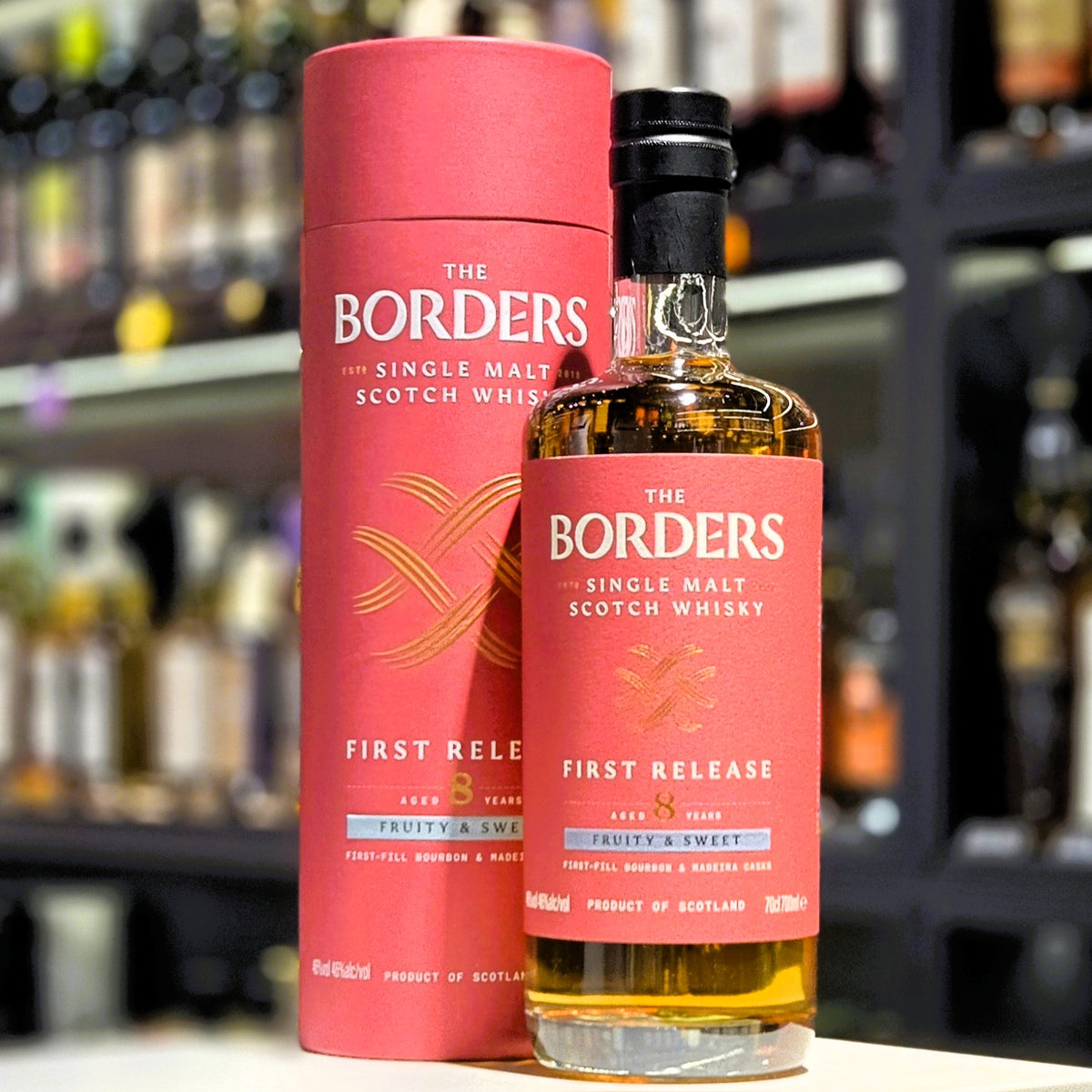 The Borders 8 Year Old First Release Single Malt Scotch Whisky