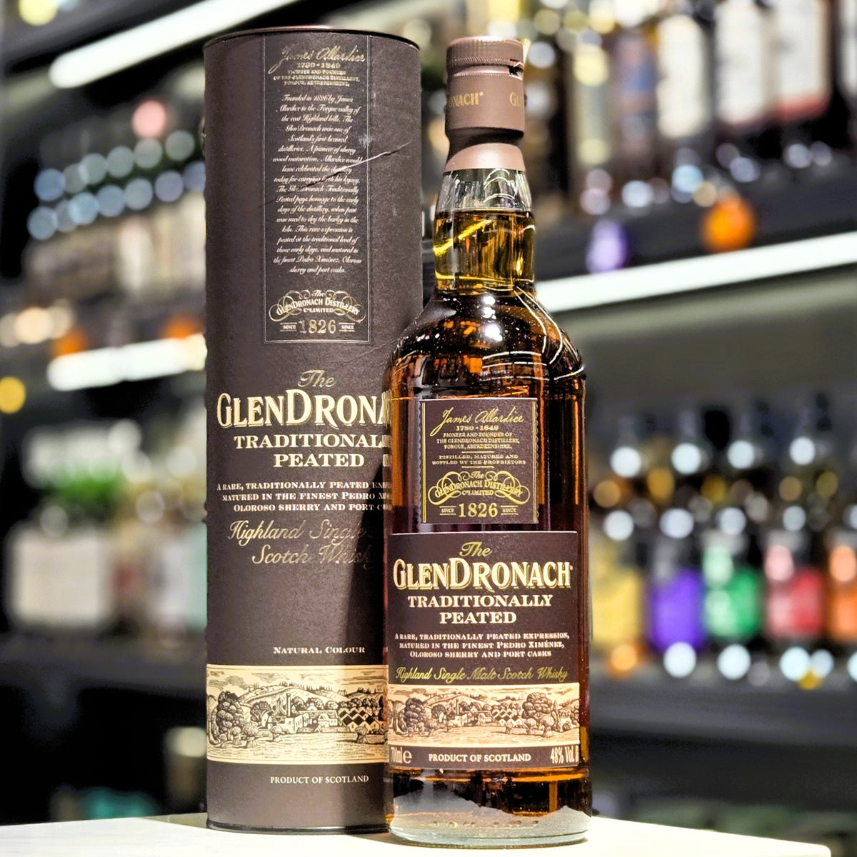 GlenDronach Traditionally Peated Single Malt Scotch Whisky