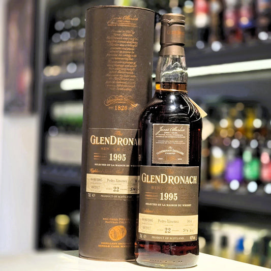 GlenDronach 22 Year Old 1995-2017 Pedro Ximenez (Cask #3054) Single Malt Scotch Whisky