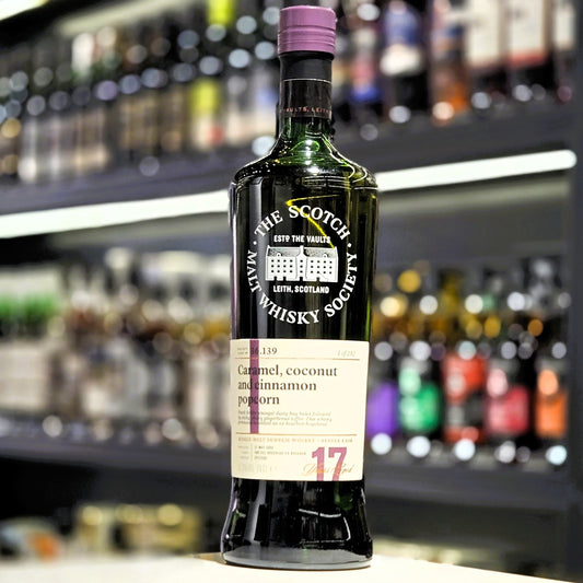 SMWS 36.139 Benrinnes (2000-2017) 17 Year Old 2nd Fill Ex-Bourbon Hogshead Single Malt Scotch Whisky