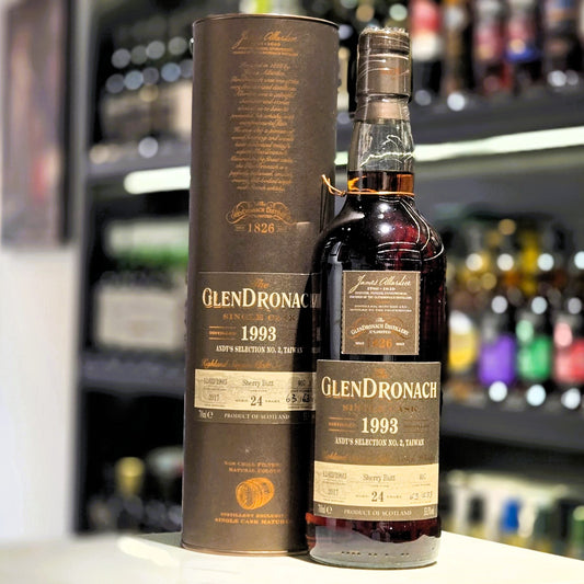 GlenDronach 24 Year Old 1993-2017 Sherry Butt (Cask #407) Single Malt Scotch Whisky