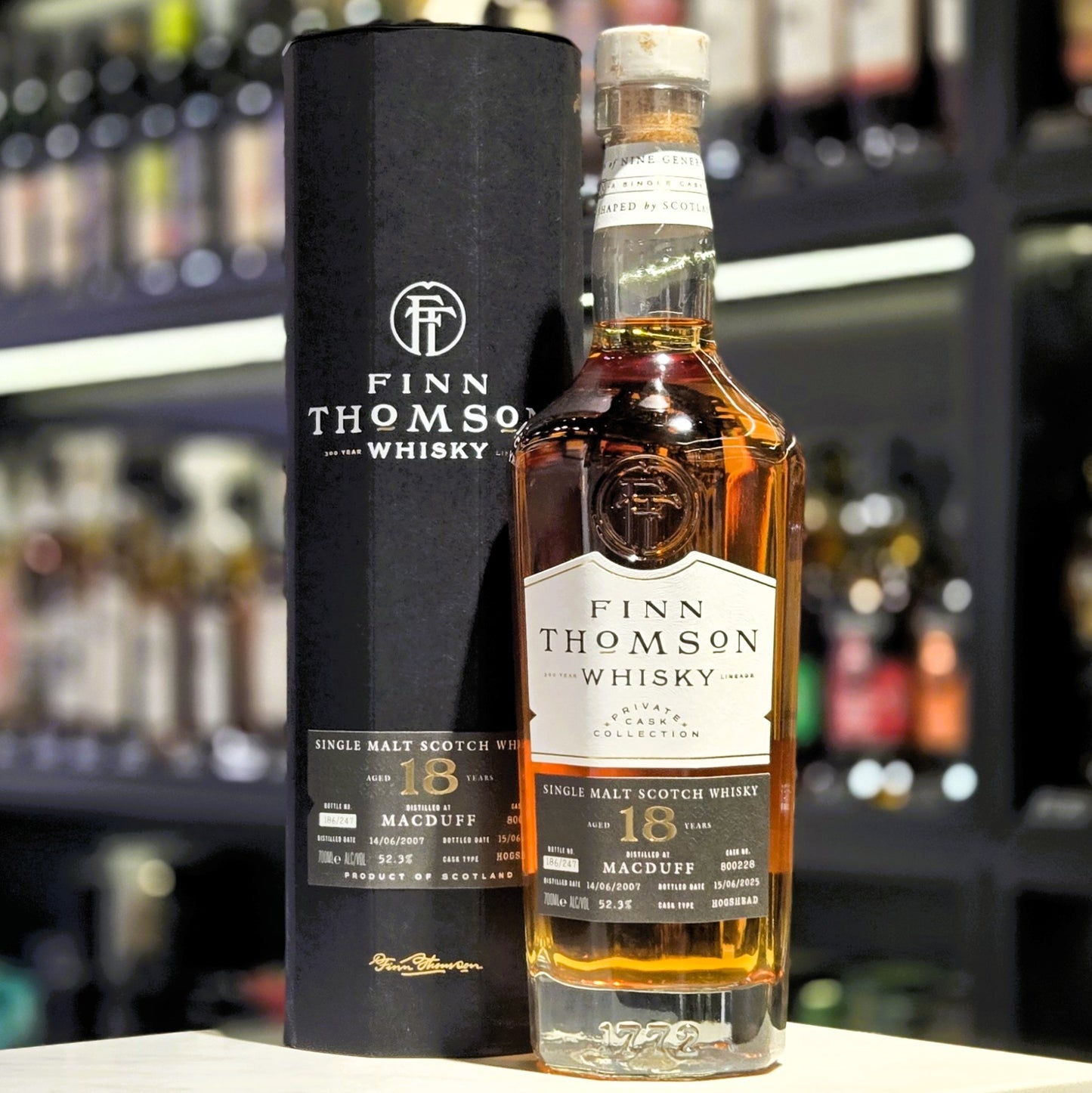 Finn Thomson Macduff 18 Year Old Single Malt Scotch Whisky