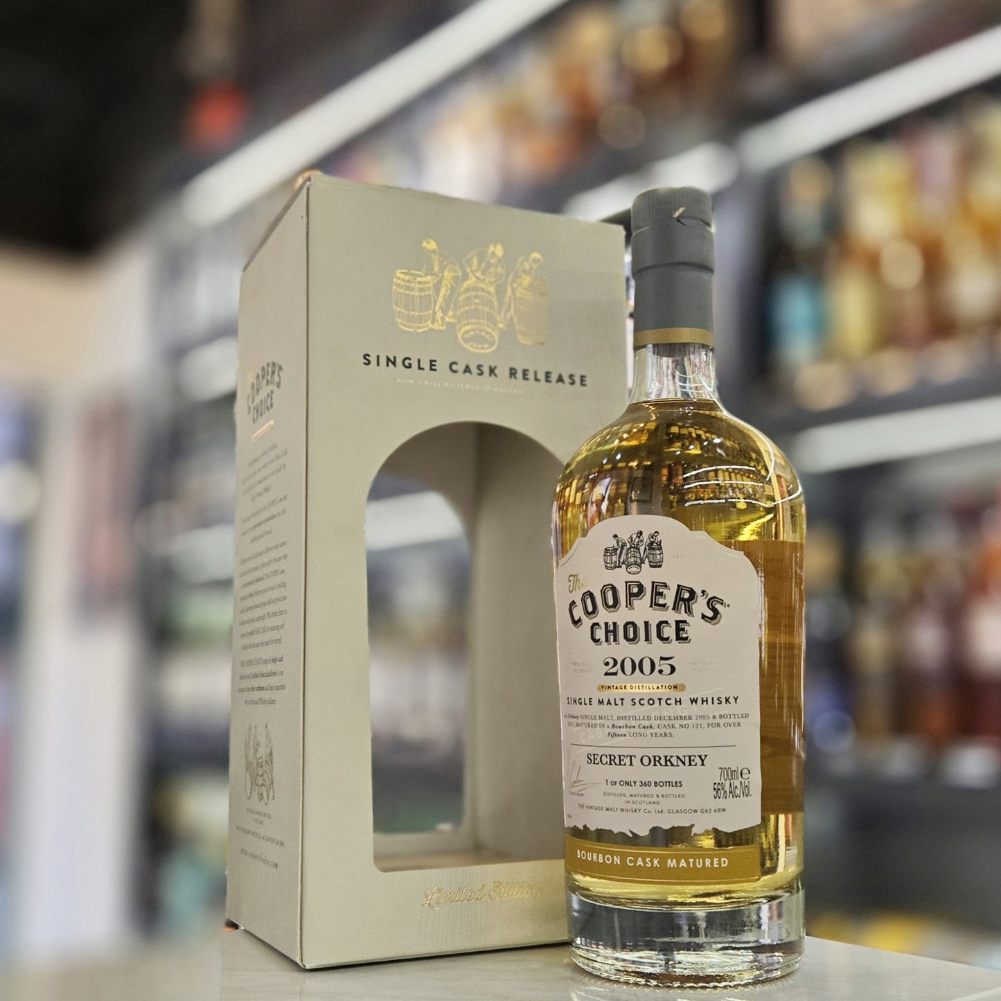 Cooper’s Choice Secret Orkney (Highland Park) 15Year old Single Malt Scotch Whisky