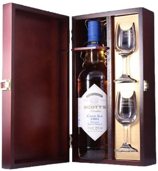 Scott‘s Selection Caol Ila 31 Year Old 1981-2012 Single Islay Malt Scotch Whisky (Gift Set)