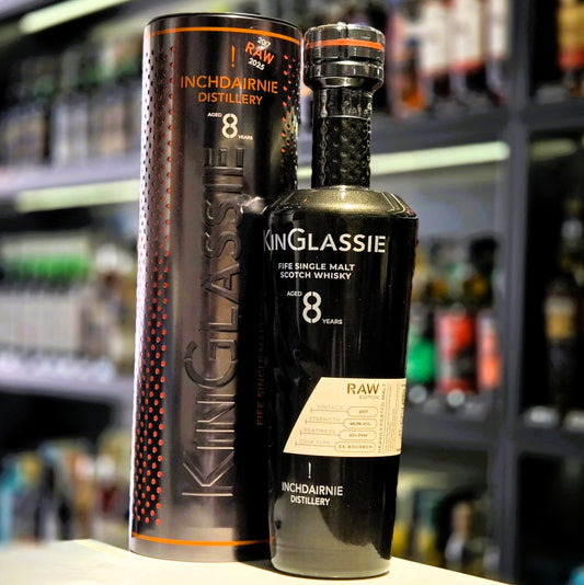 Inchdairnie Kinglassie RAW 8 Year Old Fife Single Malt Scotch Whisky