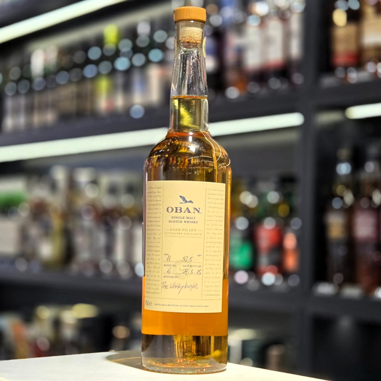 Oban 11 Year Old Hand Filled Distillery Exclusive Single Malt Scotch Whisky