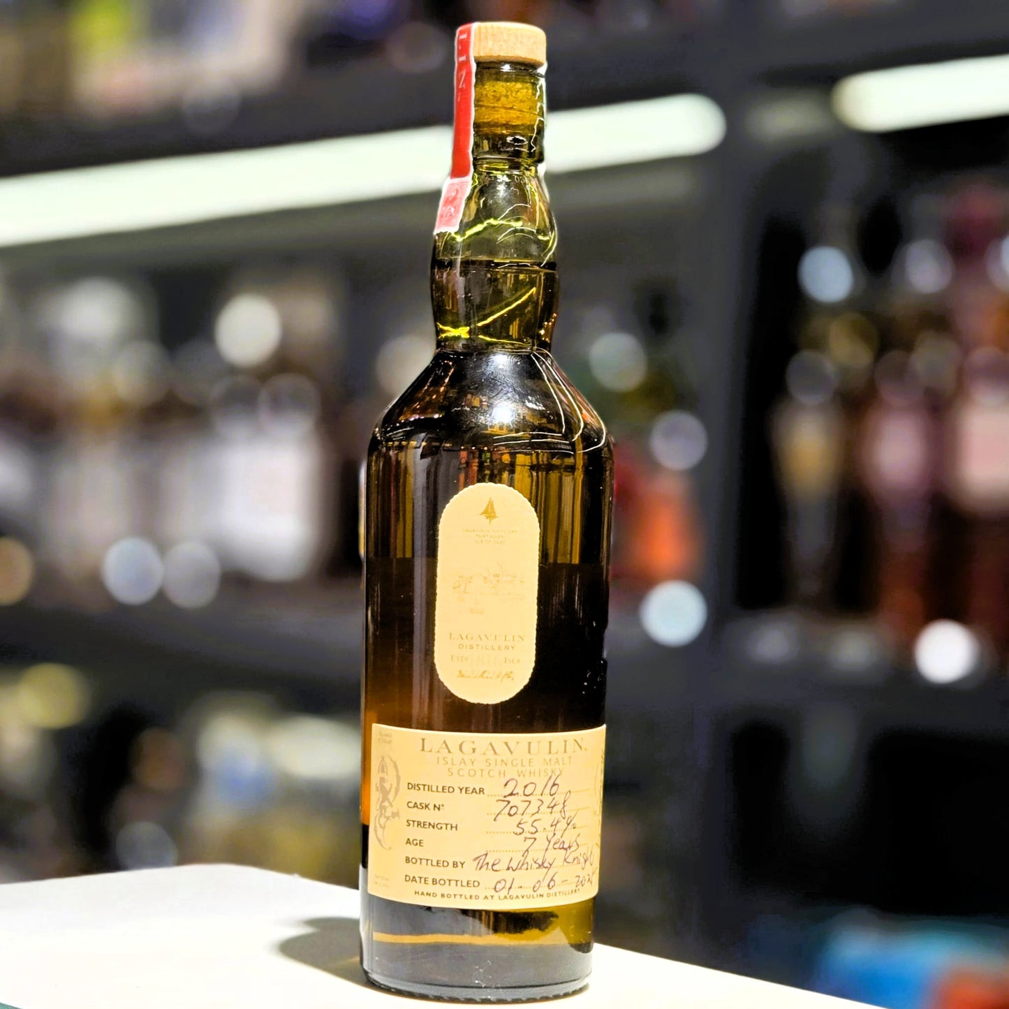 Lagavulin 7 Year Old Distillery Exclusive Single Malt Scotch Whisky (200ml)