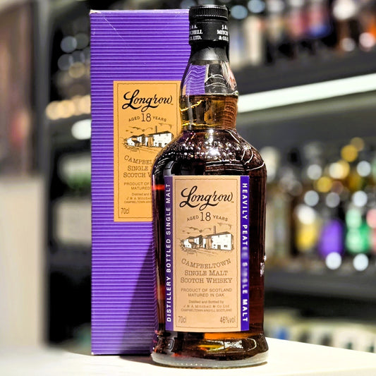 Longrow 18 Year Old Heavily Peated Single Malt Scotch Whisky