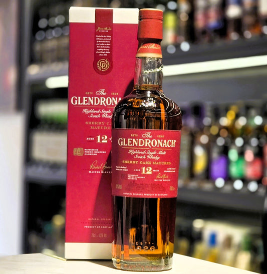 GlenDronach 12 Year Old Single Malt Scotch Whisky (New Version)