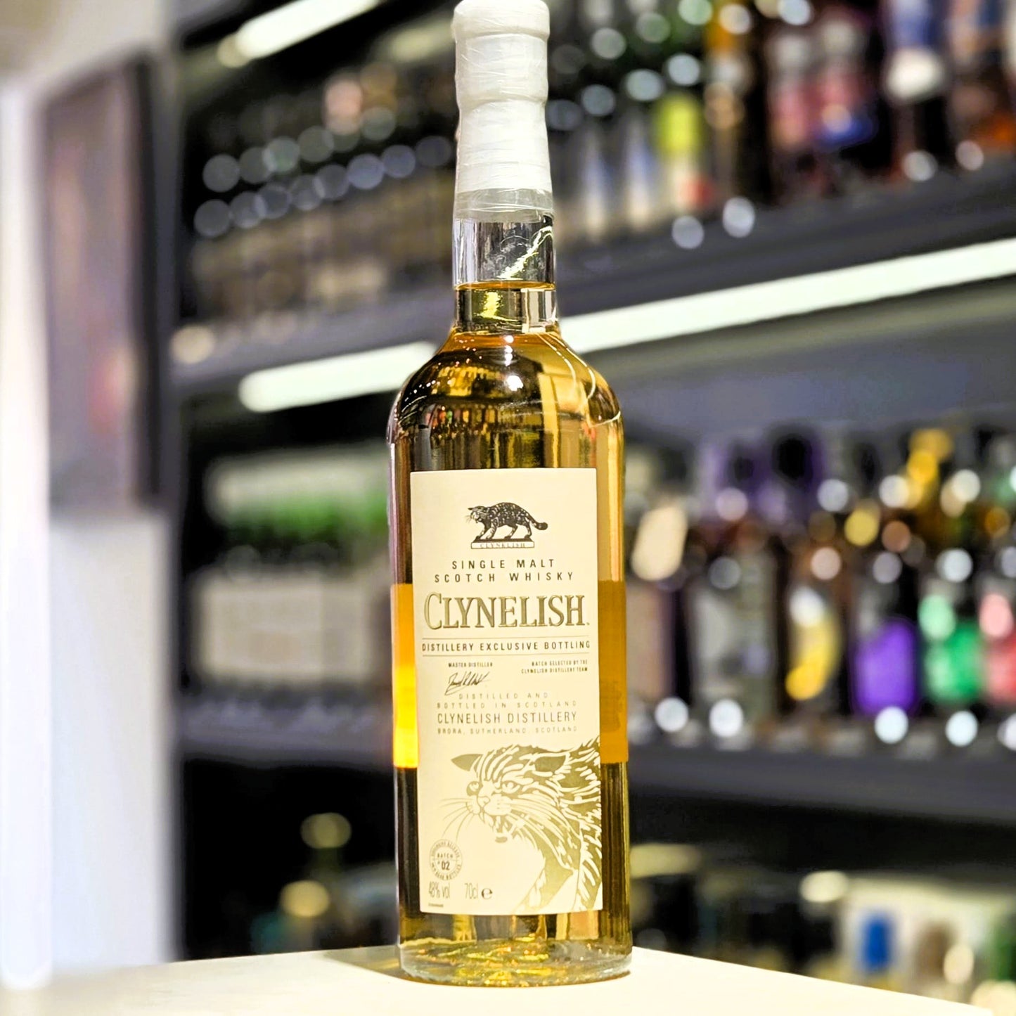 Clynelish Distillery Exclusive Bottling Single Malt Scotch
