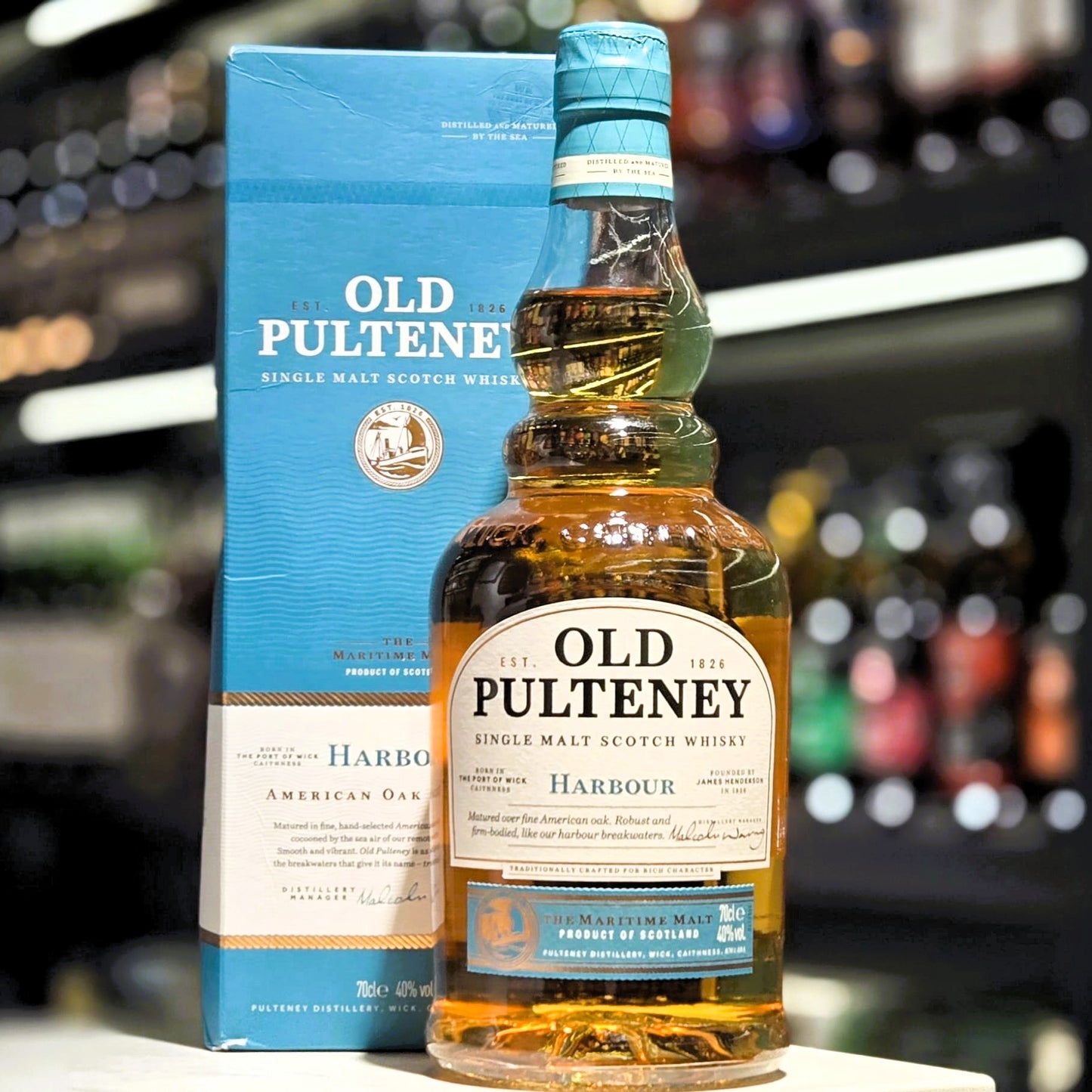 Old Pulteney Harbour Single Malt Scotch Whisky