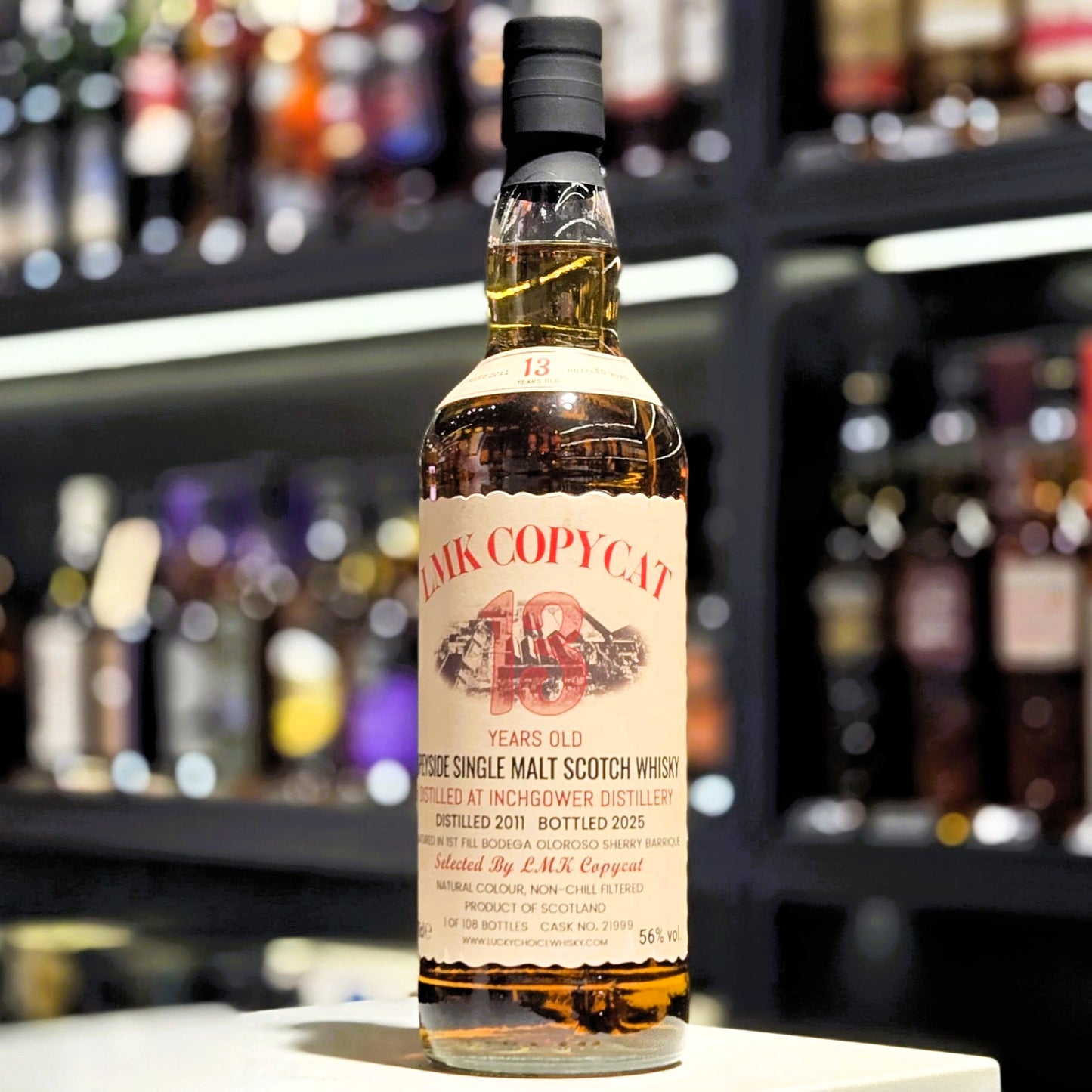 LMK Copycat Inchgower 2011-205 Single Malt Scotch Whisky