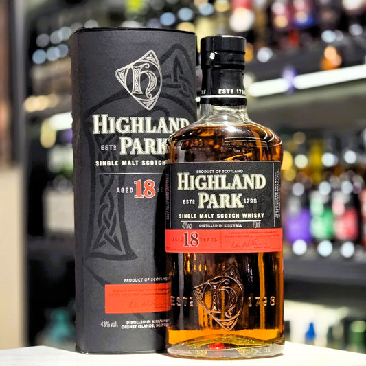Highland Park 18 Year Old Single Malt Scotch Whisky (Old Packaging)