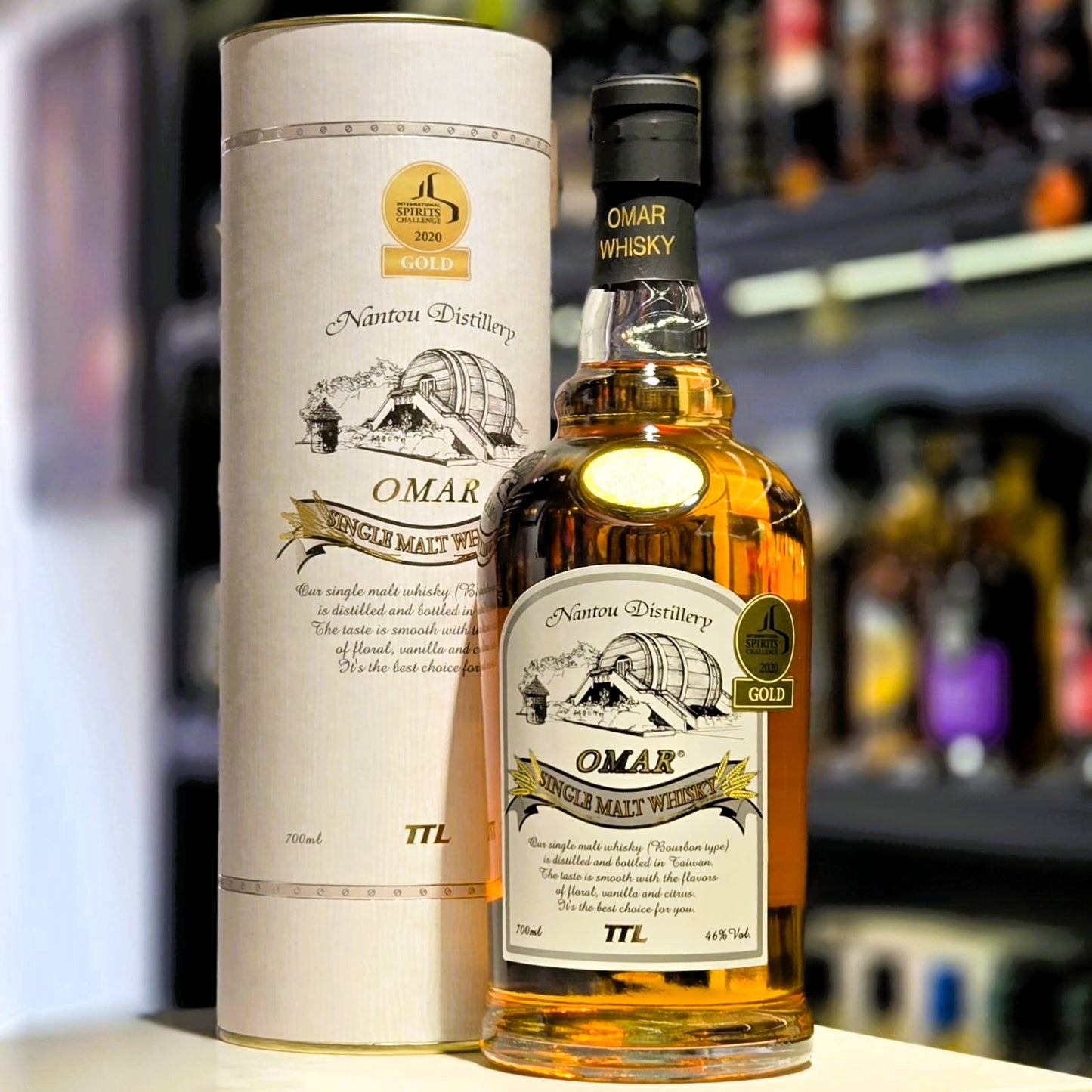 Omar Sherry Type (波本花香) Single Malt Whisky