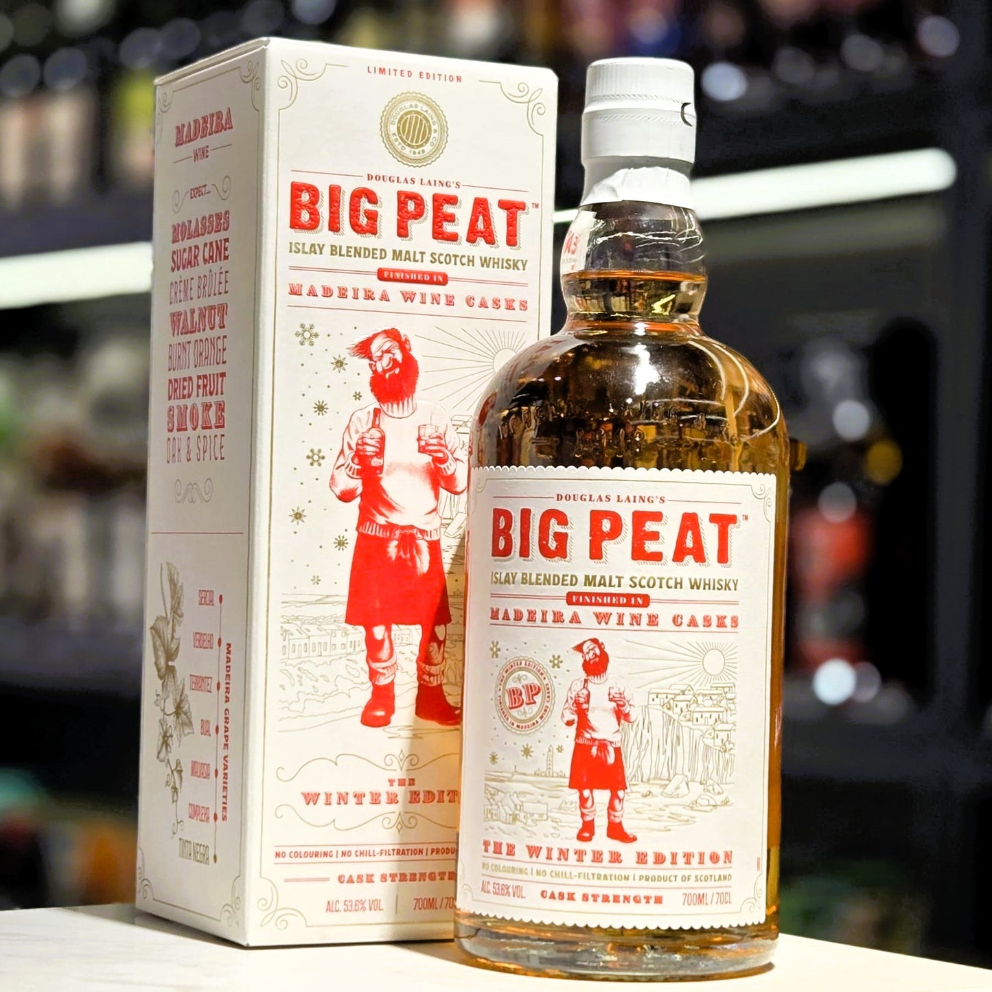 Douglas Laing Big Peat The Winter Edition Madeira Wine Cask Blended Malt Scotch Whisky