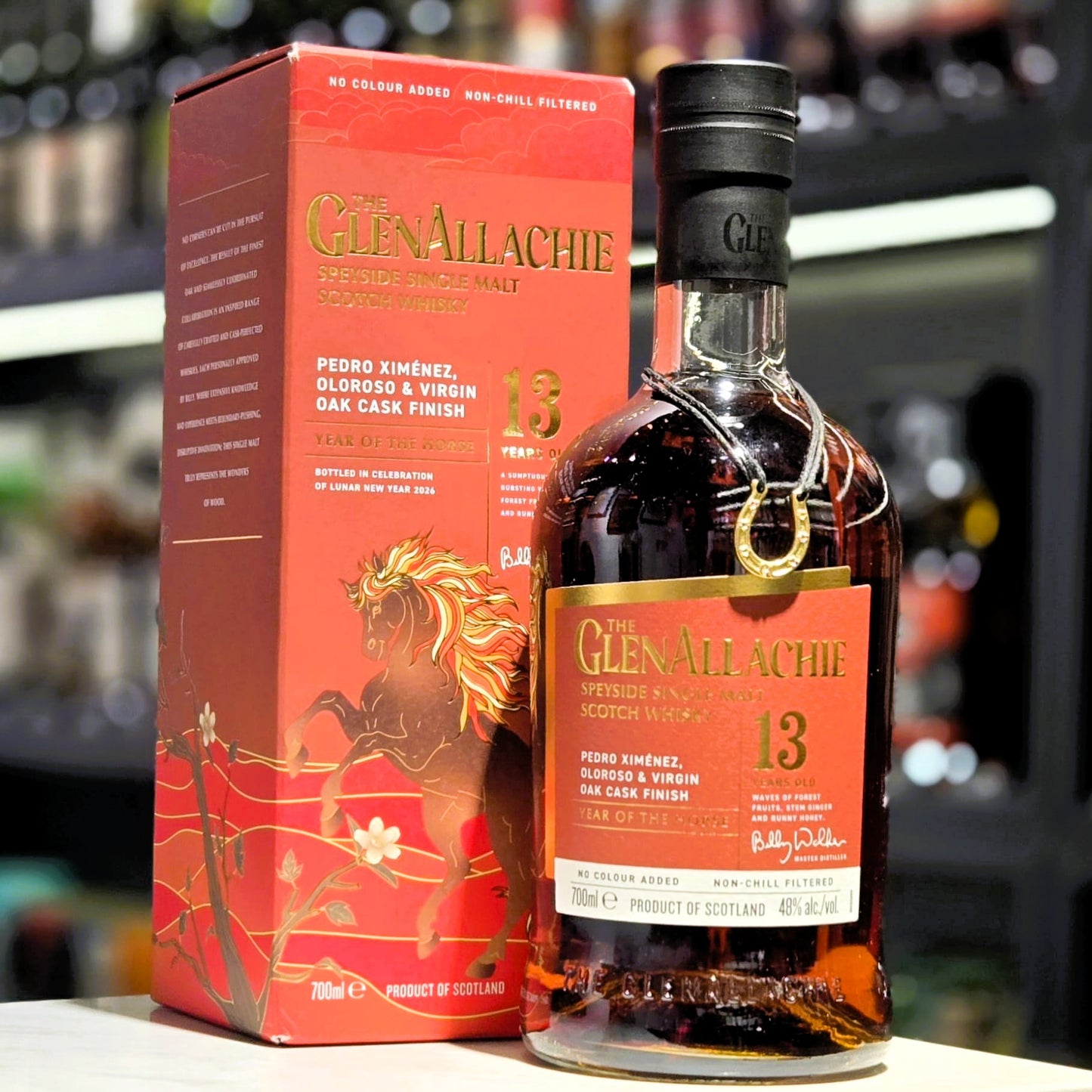 GlenAllachie 13 Year Old (Year of the Horse) Single Malt Scotch Whisky