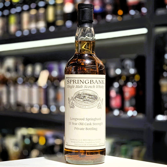SpringBank 15 Year Old Cask Strength Private Bottling Single Malt Scotch Whisky