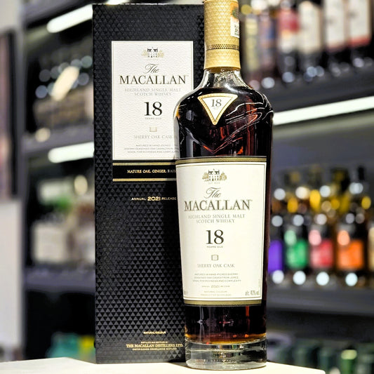 Macallan 18 Year Old (2021 Bottled) Single Malt Scotch Whisky
