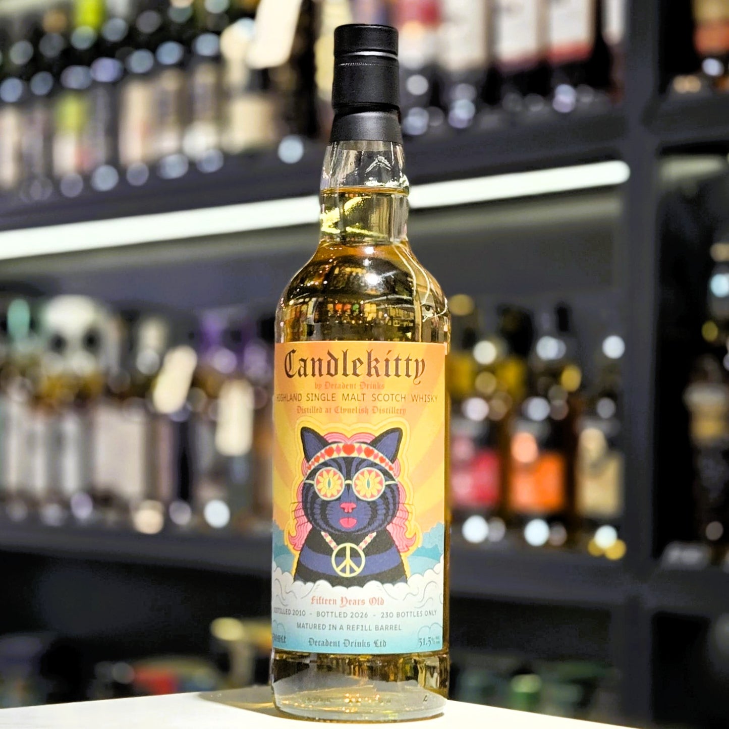 Candlekitty Clynelish 15 Year Old Single Malt Scotch Whisky