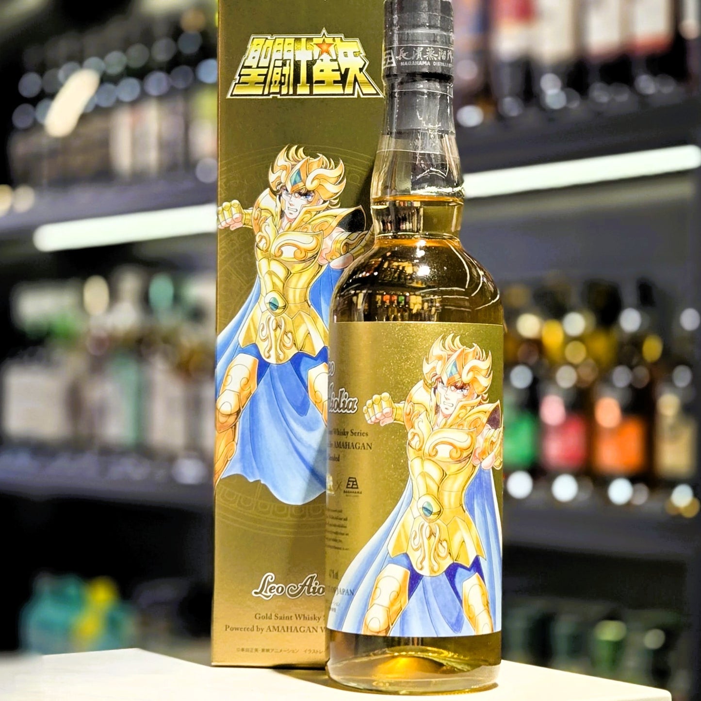 Nagahama Gold Saint Whisky Series Leo Aiolia (獅子座) World Blended Whisky