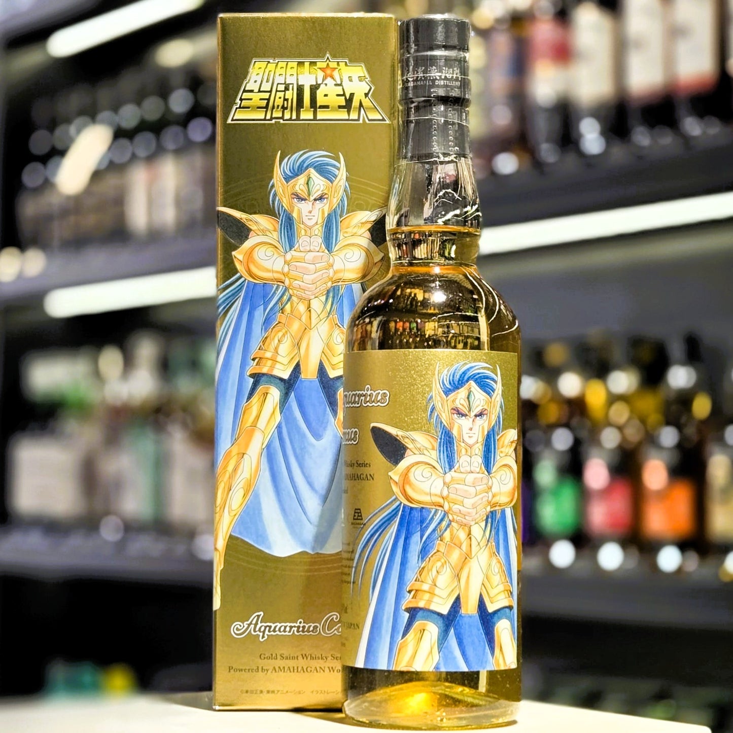 Nagahama Gold Saint Whisky Series Aquarius Camus (水瓶座) World Blended Whisky