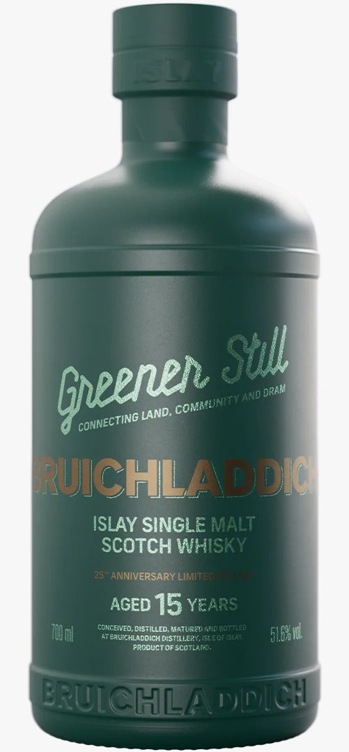 Bruichladdich Greener Still 15 Year Old Single Malt Scotch Whisky